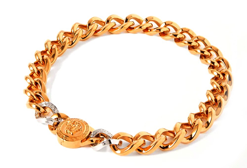 Medusa gold and silver-tone necklace - Versace